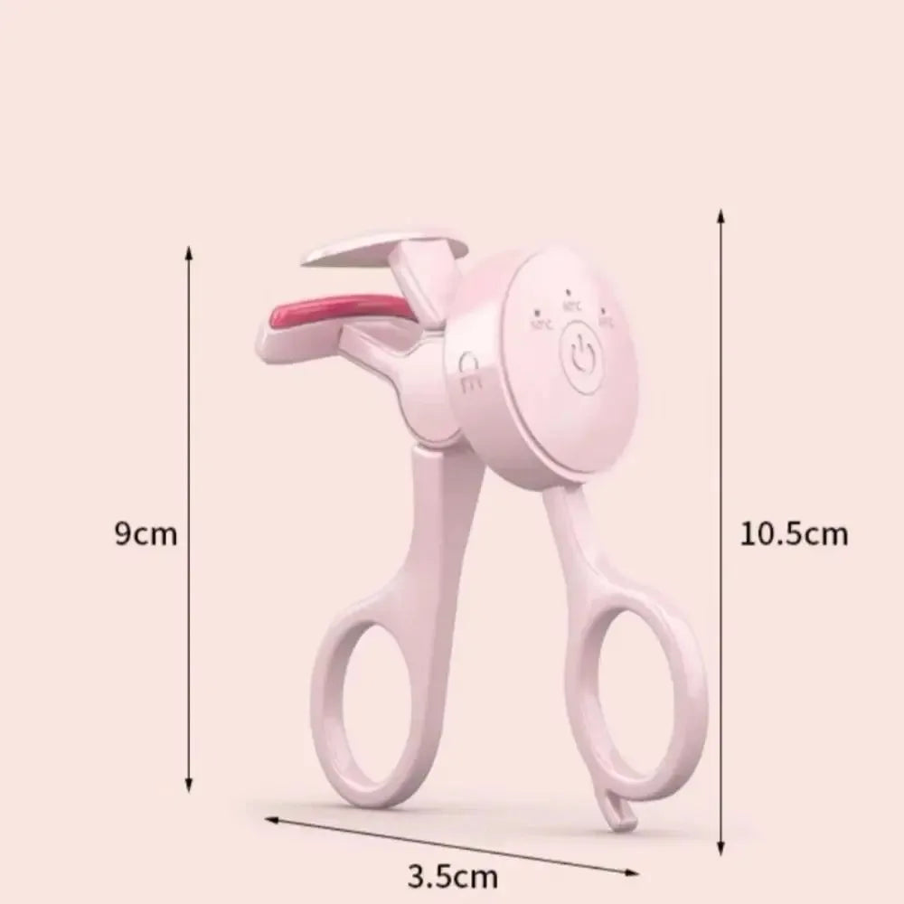 Recourbe-Cils Chauffant Sans Cadre Rechargeable — Contrôle Température Longue Durée