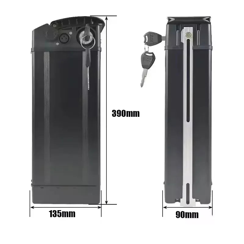 Batterie Vélo Électrique 36V/48V/52V 20Ah/30Ah — Haute Capacité 18650 500-3000W