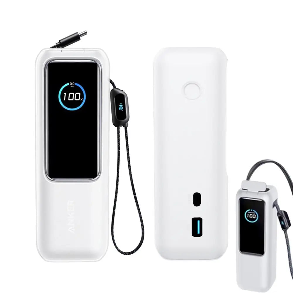Coque en silicone antichoc, housse de protection souple et Portable, étui de transport anti-poussière pour Banque d'alimentation Anker Zolo (25000mAh 165W) voyage