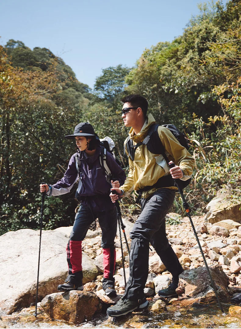 Naturehike bâtons de Trekking en Fiber de carbone 5 Sections bâtons d'escalade pliants portables randonnée en plein air bâtons de marche pliables