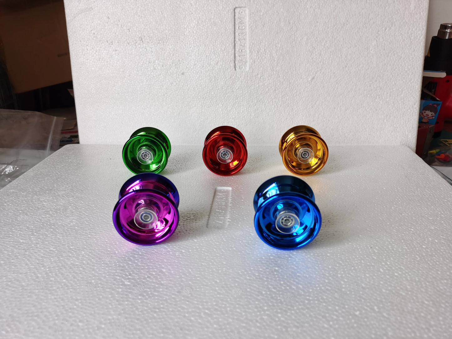 Balle Yoyo professionnelle en aluminium et métal — enfants, débutants, compétitif, adultes, accessoires