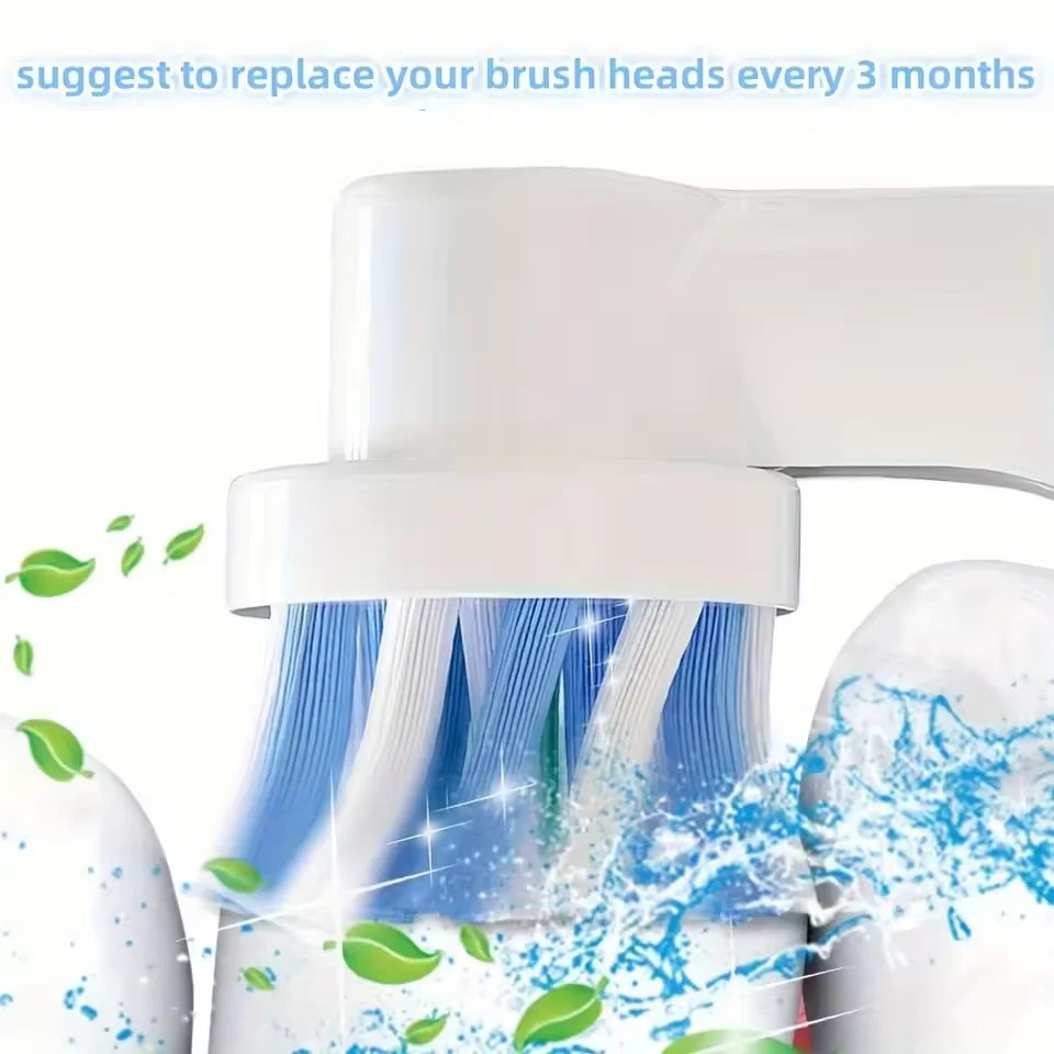 Têtes de brosse à dents électriques de remplacement universelles — compatibles brosses à dents standard