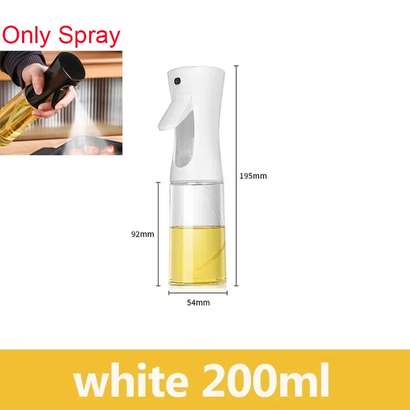 Pulvérisateur d'huile de cuisine en plastique 2 en 1, 500 ml, flacon pulvérisateur d'huile d'olive, distributeur d'huile pour barbecue, cuisson, rôtissage, pique-nique, outil de cuisine