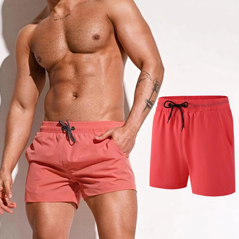 Hommes Shorts de natation été troncs maillots de bain séchage rapide conseil pantalon court maillot de bain Sport maillot de bain surf plage Shorts de bain hommes