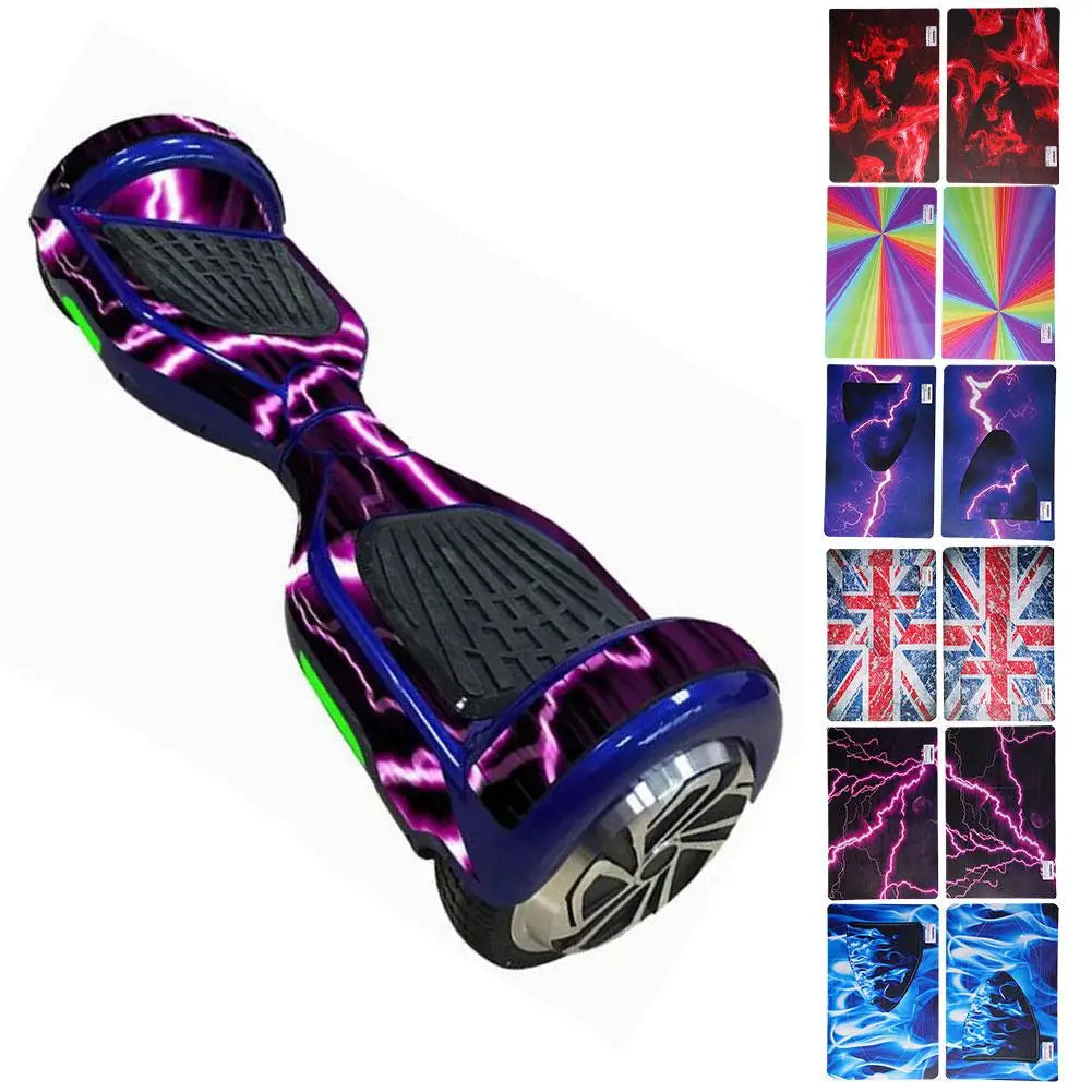 Pegatinas autoequilibradas para tablero de dibujo infantil, pegatinas de coche con piel, patinete de dos ruedas, creativas, 6.5 pulgadas