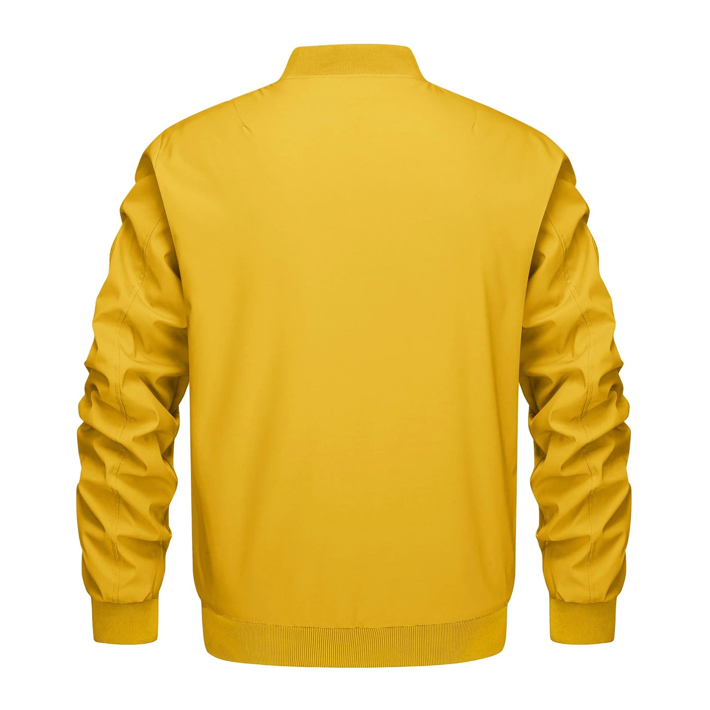 Veste bomber pour hommes — chaud, hiver, rembourré, baseball, pilote, coupe-vent, varsity