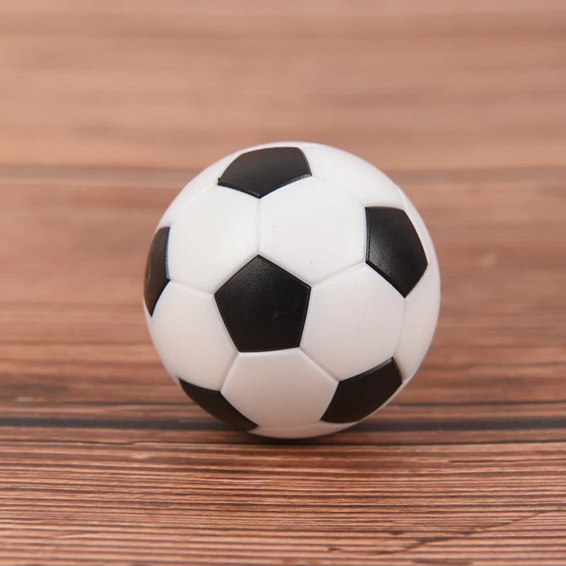 2 Pieces Black White Resin Foosball Table Soccer Baby Foot Fussball 32mm