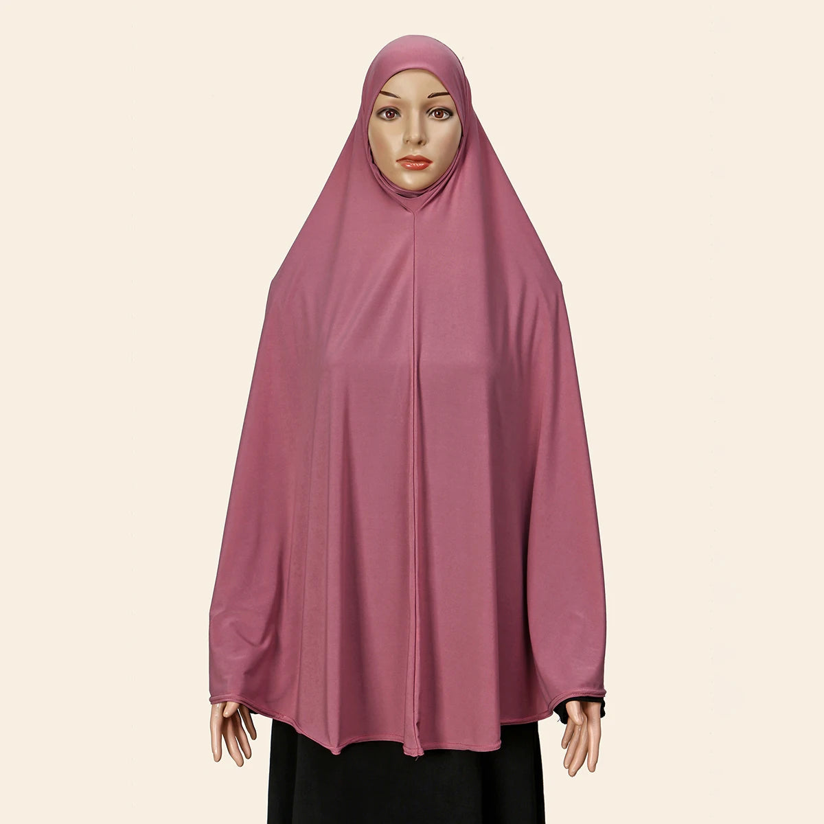 Abayas pour femmes musulmanes, couverture complète, Hijab intérieur en coton de qualité supérieure, Hijab en chanvre, robe de prière du Ramadan