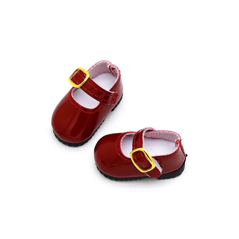 Bottes Poupée BJD 1/6 en Cuir — Bottes Longues Coloriées 4,5 cm