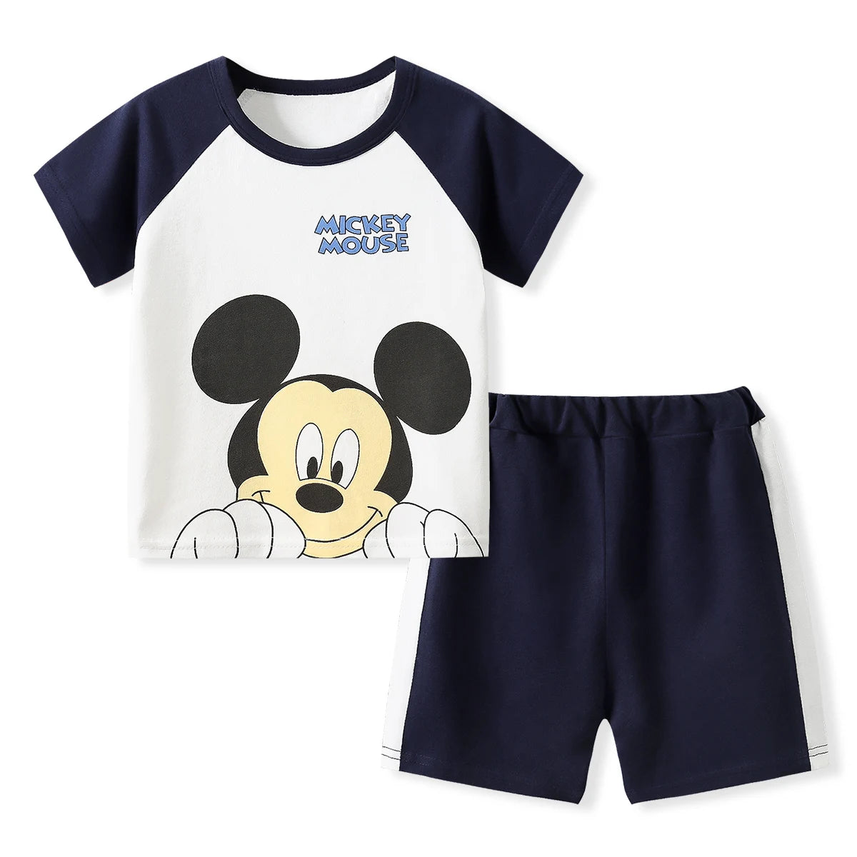 Tendance décontracté 2 pièces/ensembles pour filles garçons T-shirt + Short survêtements bébé été à manches courtes tenue nouveau Costume de mode