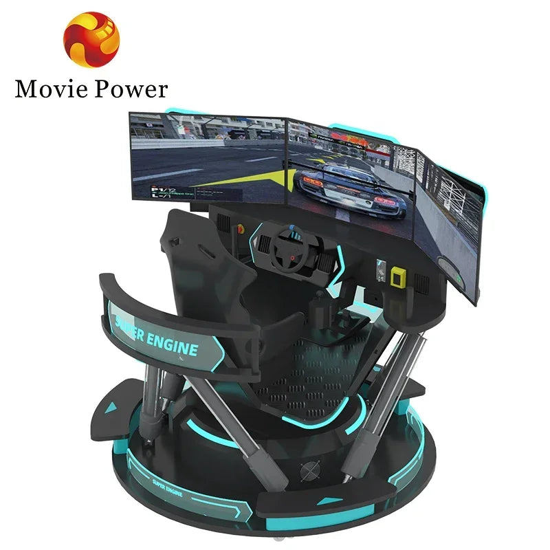 Simulateur de Course F1 VR — Parc Attractions, Voiture Arcade, Machine de Jeu