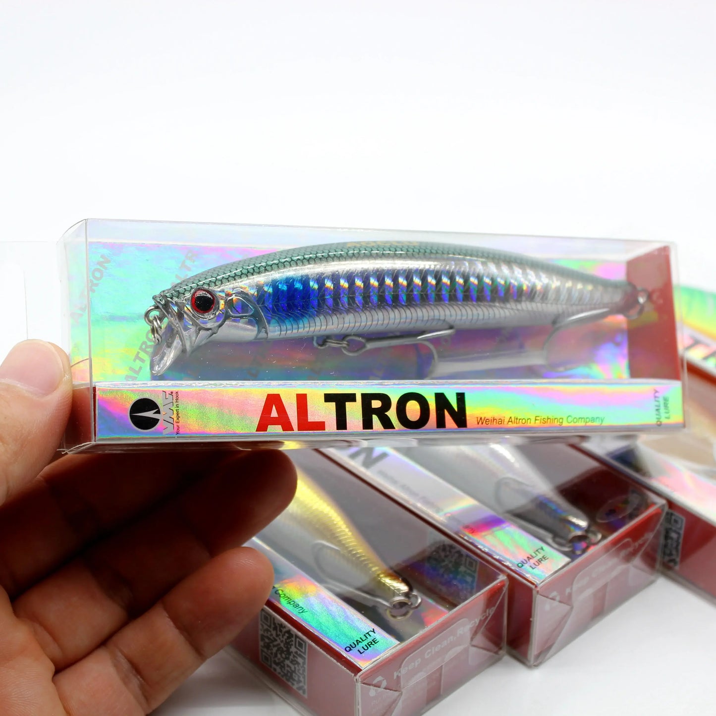 Leurre de Pêche Flottant Minnow Jerk — Wobbler Surface Carnassier