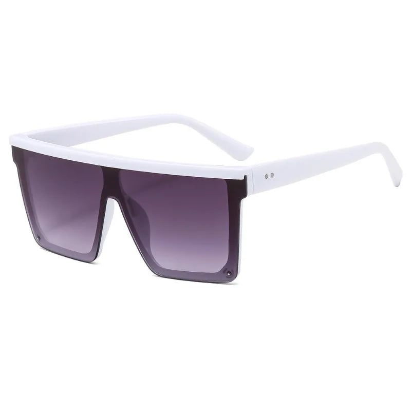 Lunettes de soleil carrées pour hommes et femmes — mode, vintage, conduite, UV400