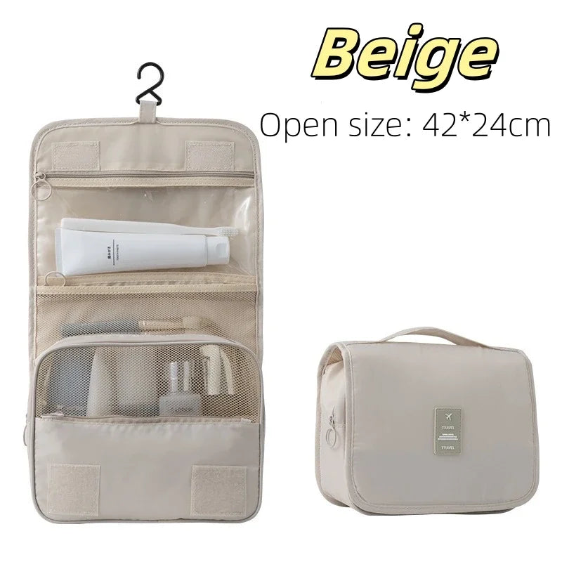 Sac de Maquillage Voyage — Nécessaire Salle de Bain Étanche Femme