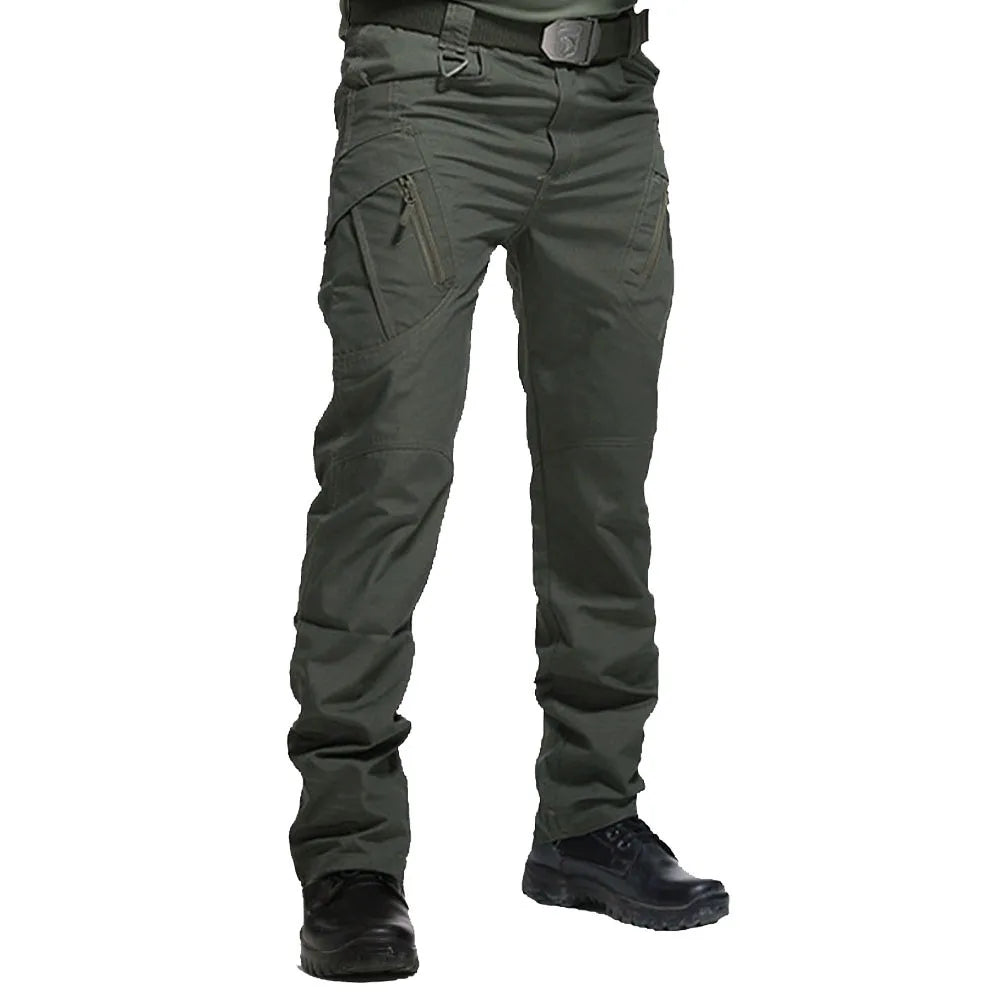 Men's Outdoor Cargo Hiking Trekking Classic Urban Tactical Army Joggers Multi-pocket Military Camouflage Pants