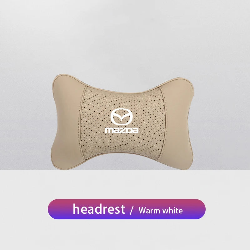 Car Seat Neck Pillow, Car Seat Headrest Accessories for Mazda 3 6 CX5 2 CX3 CX9 MX5 RX8 Axela Demio Atenza