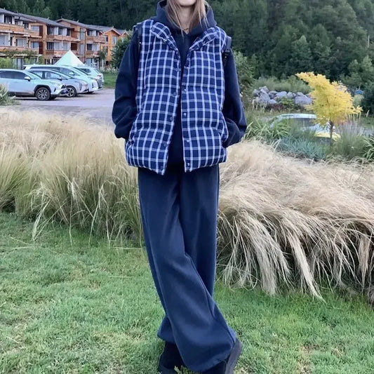 Chaleco acolchado de algodón para mujer, estilo coreano, ropa de moda 2025, chaleco de señora, aislado, media temporada, cálido, tendencia frío