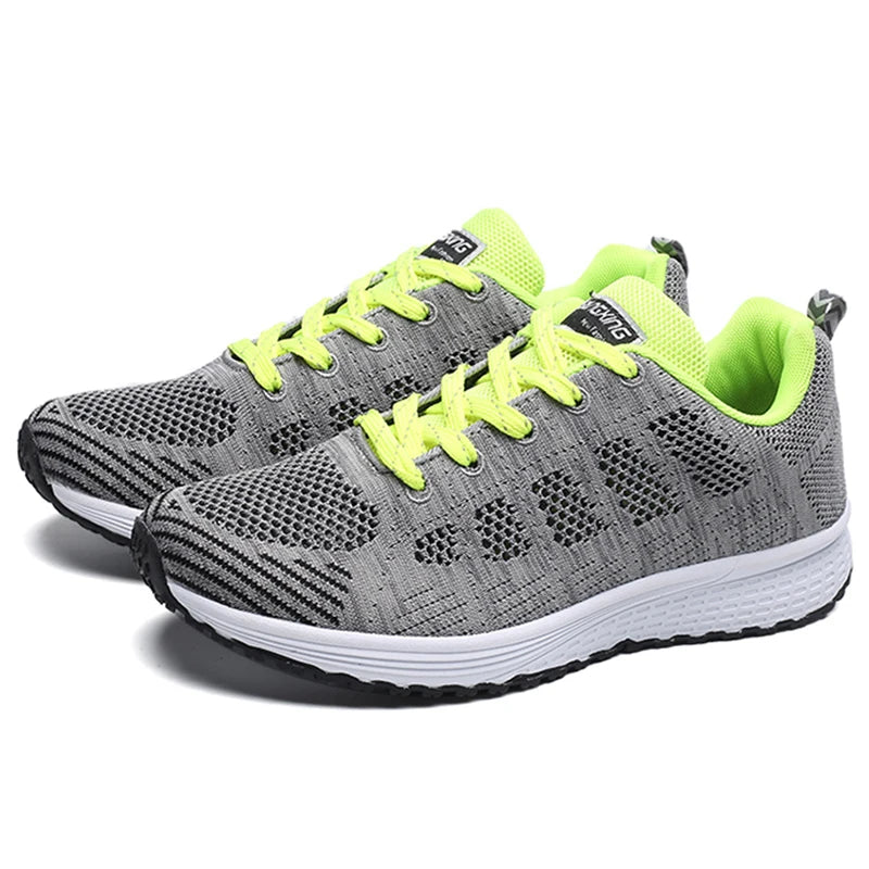Women's fashion lace-up sneakers, designer women's athletic shoes, breathable shoes, original women's tennis shoes.