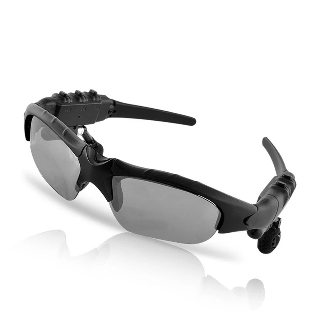 Lunettes de soleil de sport stéréo sans fil Bluetooth 5.0 avec écouteurs intégrés pour le cyclisme, la conduite et l'écoute MP3, polarisées