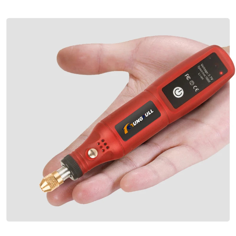 Minitaladro eléctrico USB, bolígrafo de grabado inalámbrico, recargable, herramientas Dremel, herramienta rotativa, taladro de mano inalámbrico, minipulidora