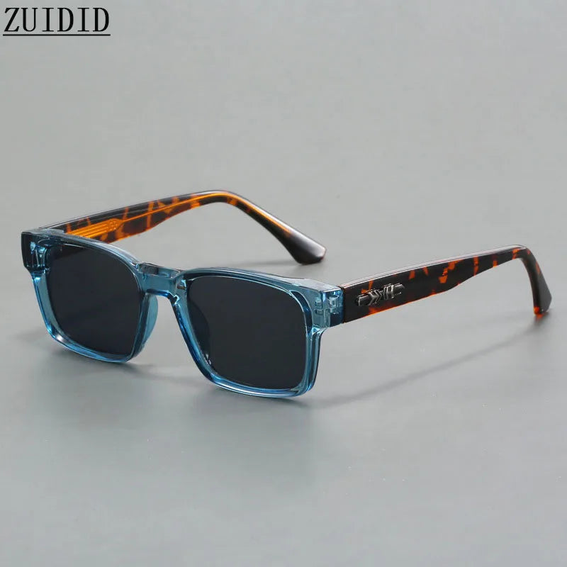 Lunettes de soleil polarisées hommes vintage carrées — protection solaire, femmes, mode