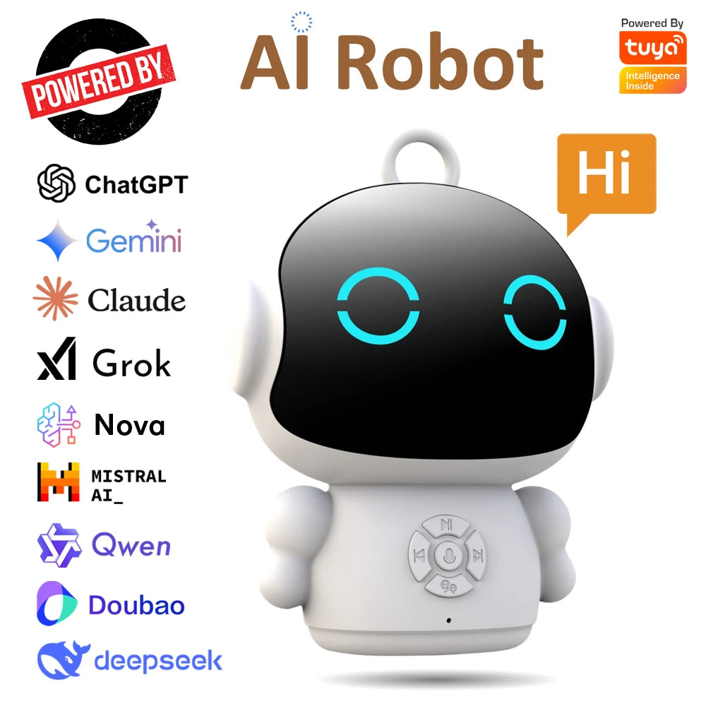 Tuya – Robot inteligente AI WiFi, juguetes de educación temprana para niños, reconocimiento de voz y máquina de aprendizaje interactiva de voz educativa