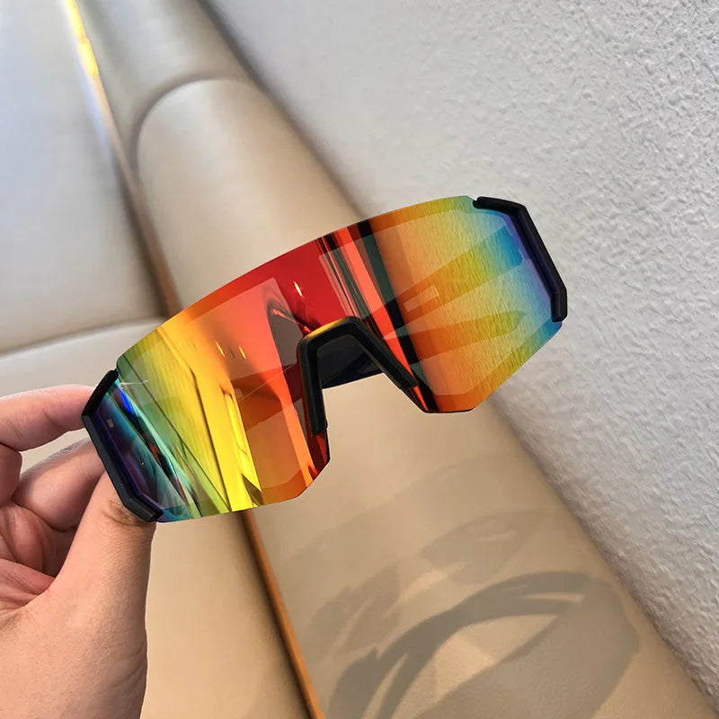 1/2 Pieces Cycling Sunglasses Women UV400 Anti-sand Eye Protector Sunglasses Outdoor Sports Anti-Radiation Protection Glasses Lens