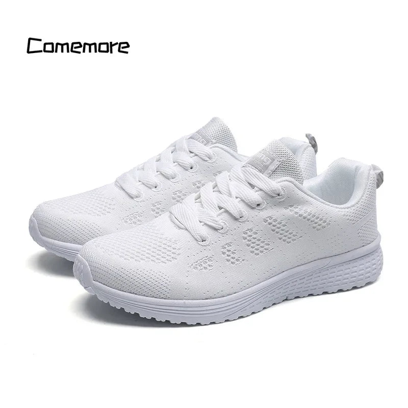 Women's Shoes Fashion Sneakers Women's Tennis Sports Shoes Designer Shoes Women's White Women's Casual Flat Shoes Sneakers