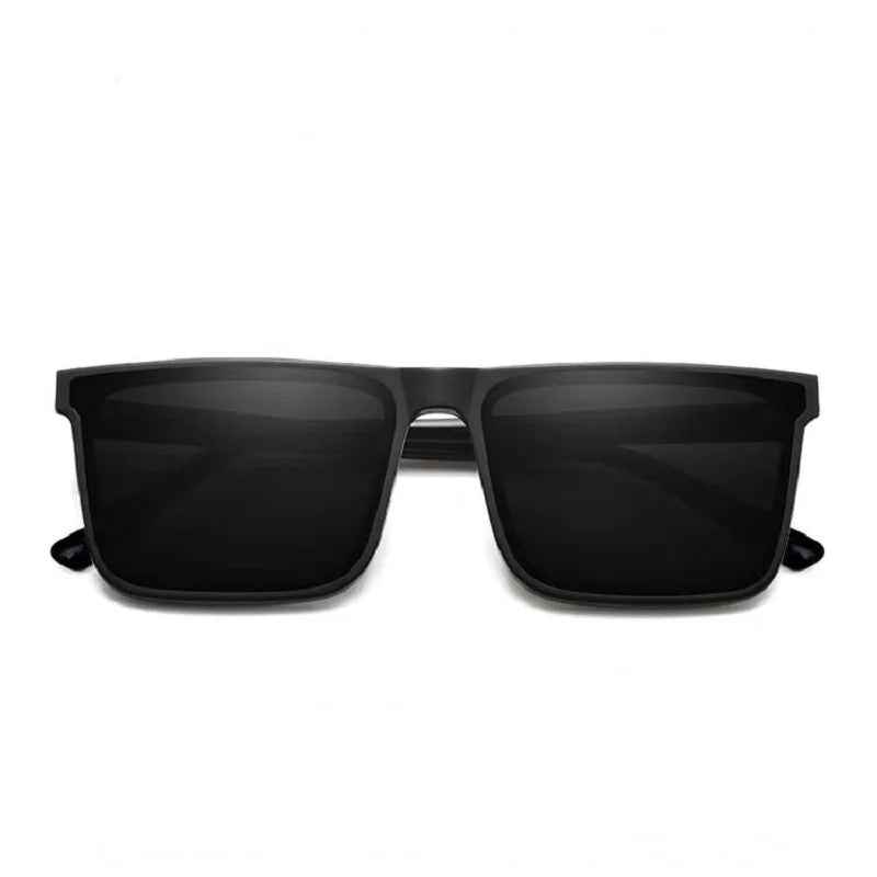Lunettes de soleil polarisées rétro hommes et femmes — vision nocturne, UV400, claires