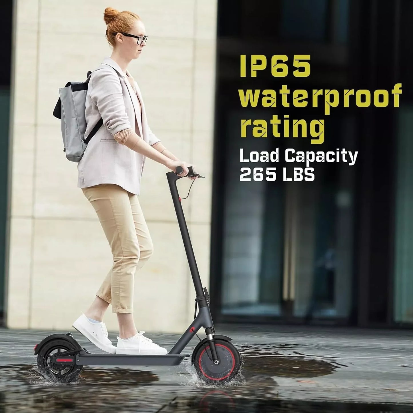 Scooter Électrique 500W 22MPH Adulte — App Intelligente Antidérapant Pliable