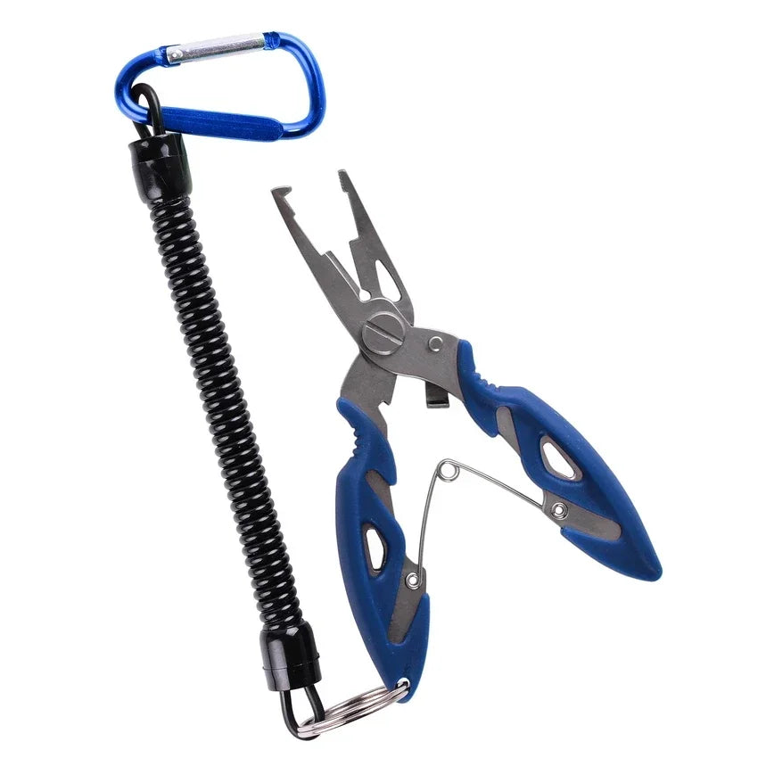 Multifunctional fishing tools, merchandise accessories, winter gear, pliers, fly tying vise, fly scissors, braid 2021, fish plier set