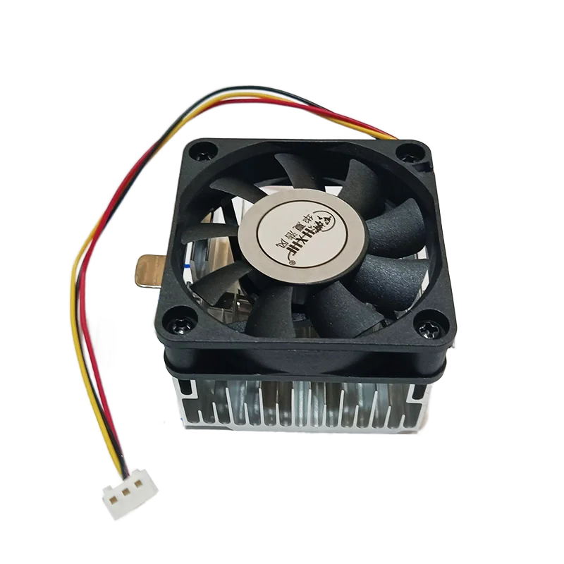 Ventilateur CPU pour dissipateur thermique de processeur socket 370, support LGA 370, refroidisseur de machine de caisse, ventilateur 6015, mini ventilateur 6cm