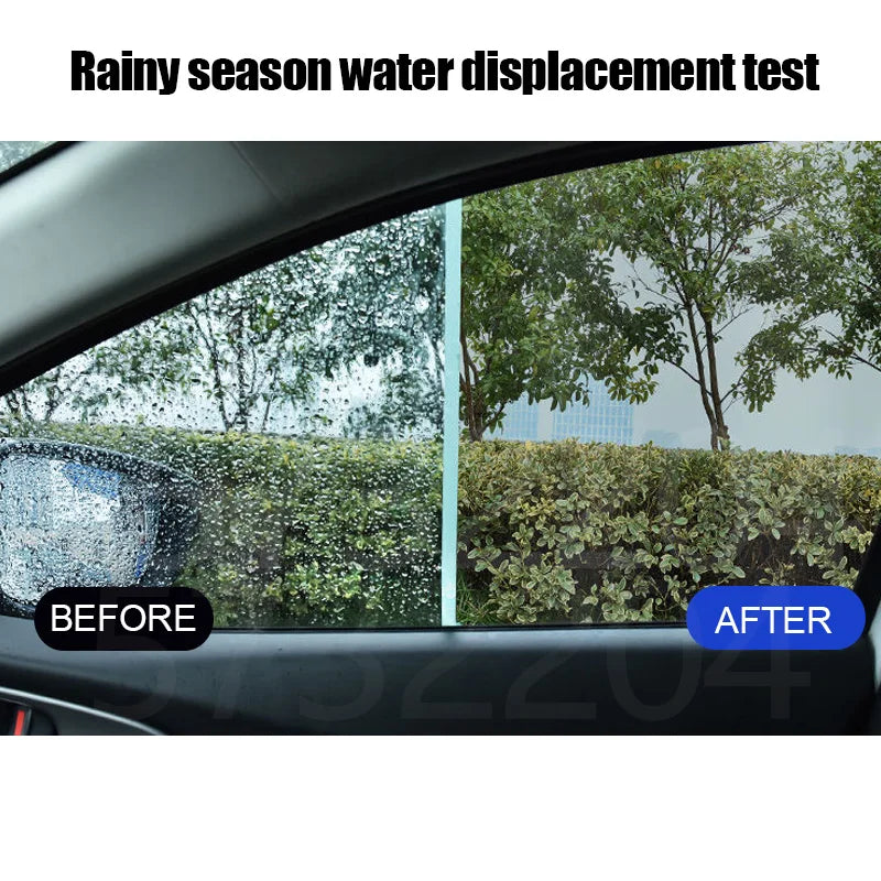 Agent hydrofuge anti-pluie pour vitres de voiture, revêtement nano, agent hydrophobe, agent de suppression du film d'huile, film pour vitres de voiture