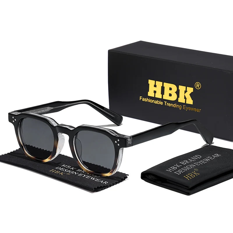 Lunettes de soleil carrées rétro punk — hommes et femmes, plage, conduite, UV400