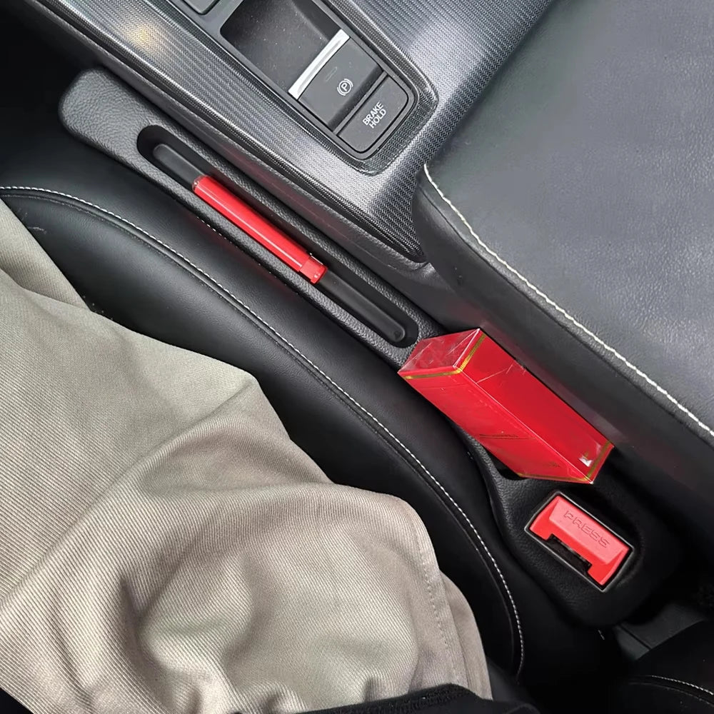 Banda de relleno para huecos de asientos de coche, tira de sellado lateral, impermeable, apta para todos los modelos de coche, monedero, soporte para teléfono, accesorios para coche