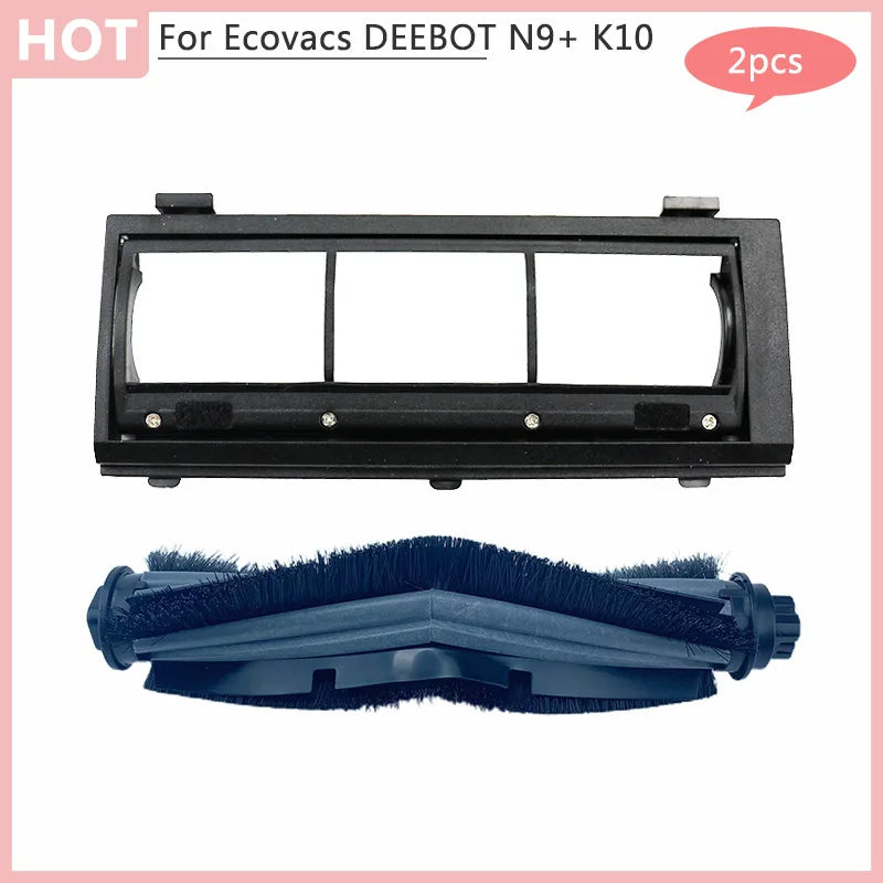 Main Brush Cover for Ecovacs DEEBOT N9 + K10 Yeedi Robot Vacuum Cleaner, Dust Box, Hepa Filter, Mop Cloth Module, Home Accessories