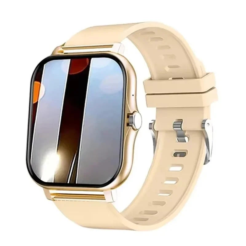 Montre Connectée 2025 Bluetooth — Oxygène Pression Artérielle Smartwatch Cadeau