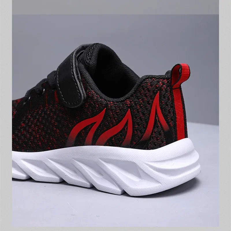 Zapatillas para niños y niñas, calzado deportivo para correr, tenis infantiles transpirables, zapatos para niños, entrenadores, señuelos blandos