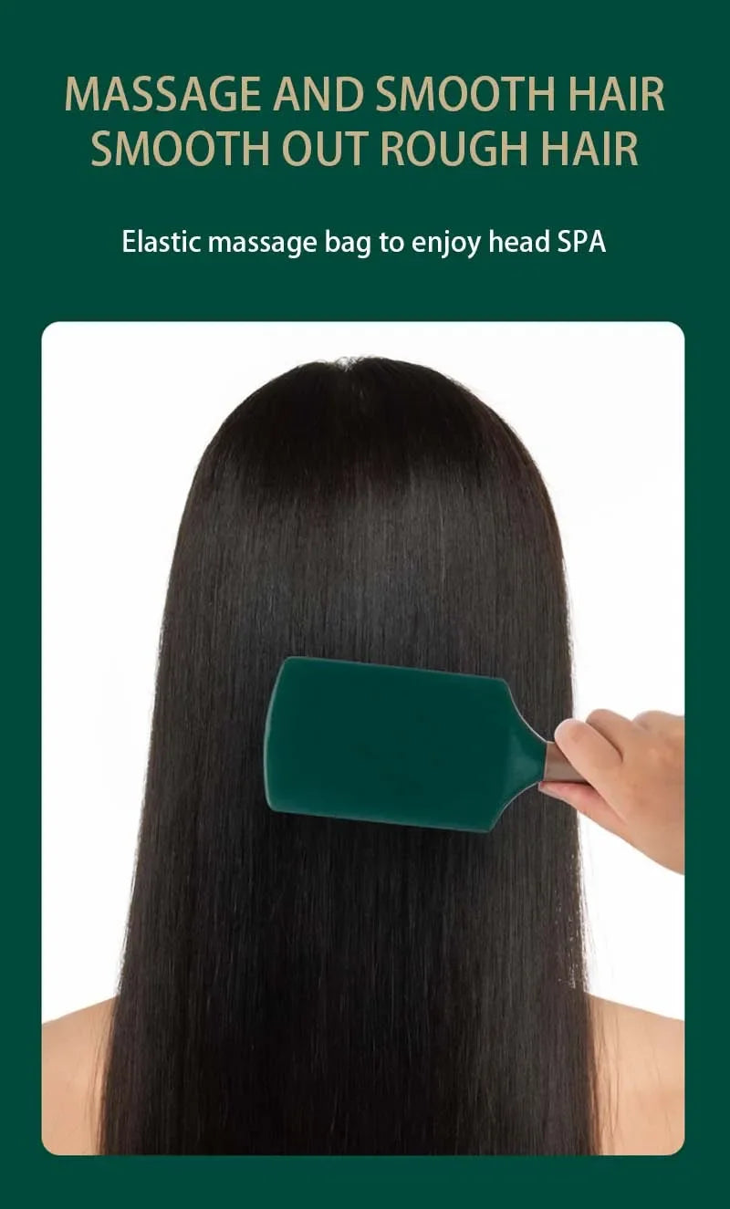 Peigne à coussin d'air ovale antistatique pour massage du cuir chevelu, outil exfoliant pour salon SPA, accessoire professionnel pour le coiffage et les soins capillaires