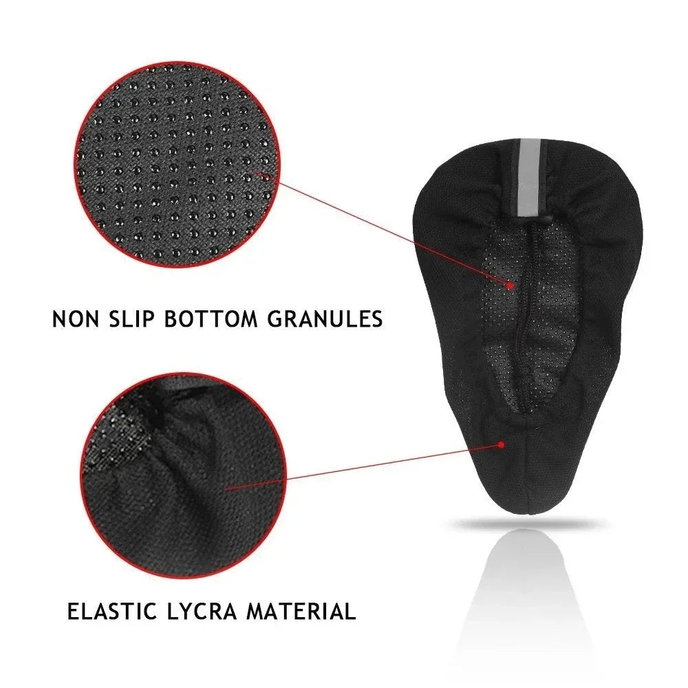 Selle de Vélo 3D Souple & Épaisse — Confort Optimal Cyclisme