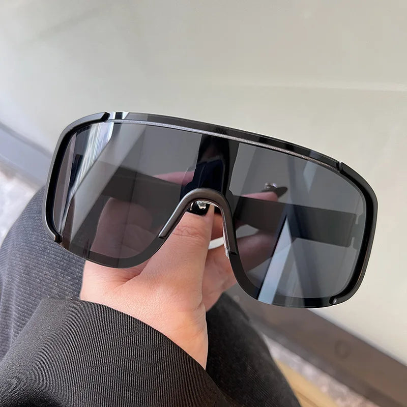 Lunettes Cyclisme Style Y2K Réfléchissantes — Coupe-Vent Route Équitation