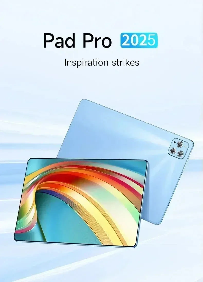 Tablette PC 11 pouces Android 16 — 24 Go RAM, 2 To ROM, 4K HD, 5G, double SIM, appel vidéo, WiFi