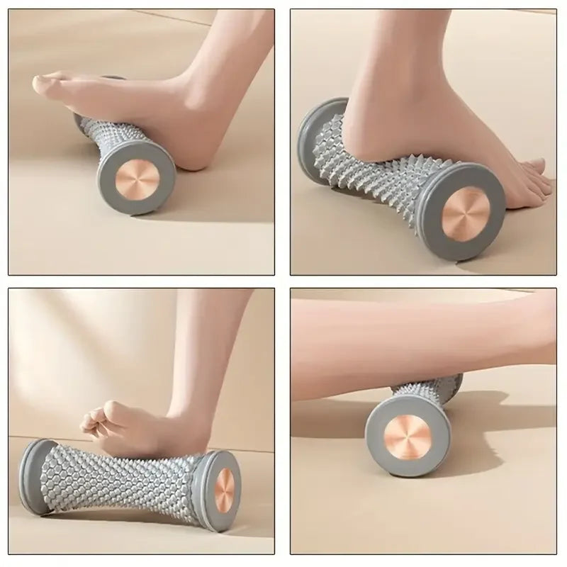 Masseur de pieds rouleau de Massage Yoga boule de Massage rouleau de Fascia plantaire soins de Relaxation musculaire rouleaux de Massage de pieds manuels en plastique
