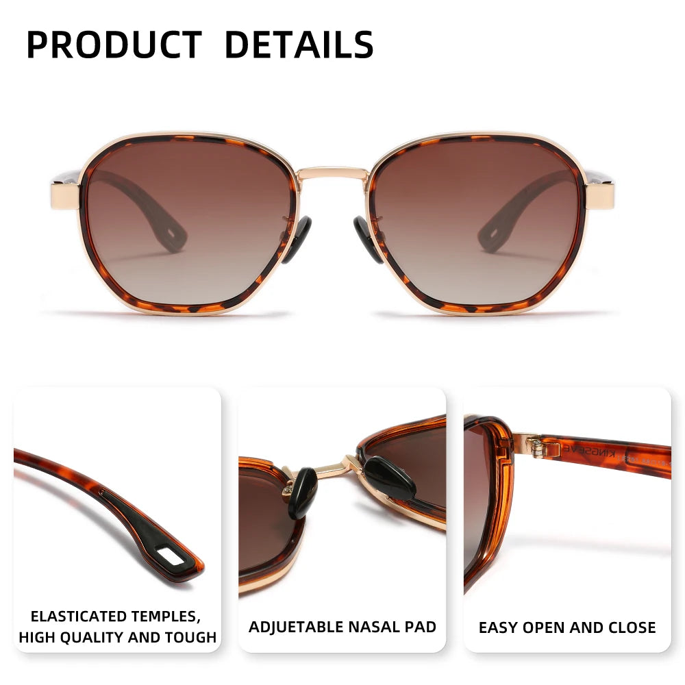 Lunettes de soleil homme polarisées UV400 — pilote, conduite, pêche, randonnée
