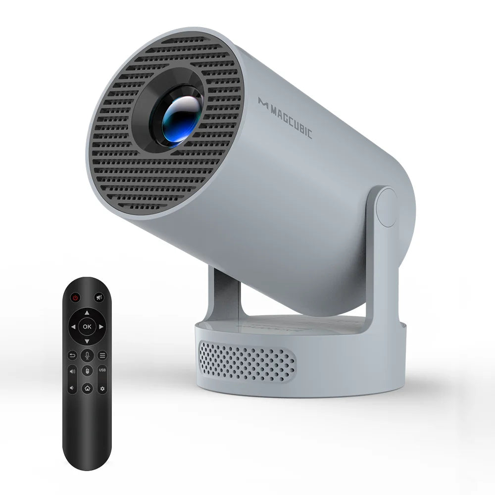 Magcubibc 8K Wifi6 HY300 Pro Projector Android 14 290 ANSI Dual WIFI Allwinner H726 BT5.4 720P Portable Outdoor Home Theater