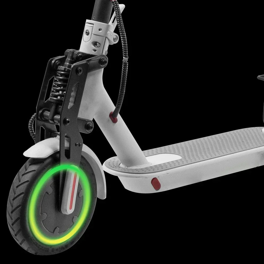 Bouchons Valve Pneu Lumineux Fluorescents Scooter Électrique — Buse Roue
