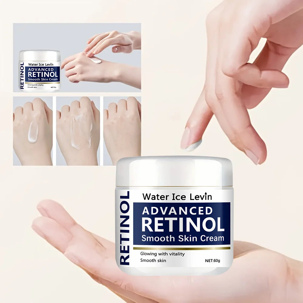 Crème Rétinol Avancé — Vitamine C, Peaux Sensibles, Hydratante Jour & Nuit