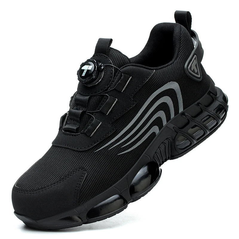 Chaussures de Sécurité Bouton Rotatif — Nouvelle Génération Protection