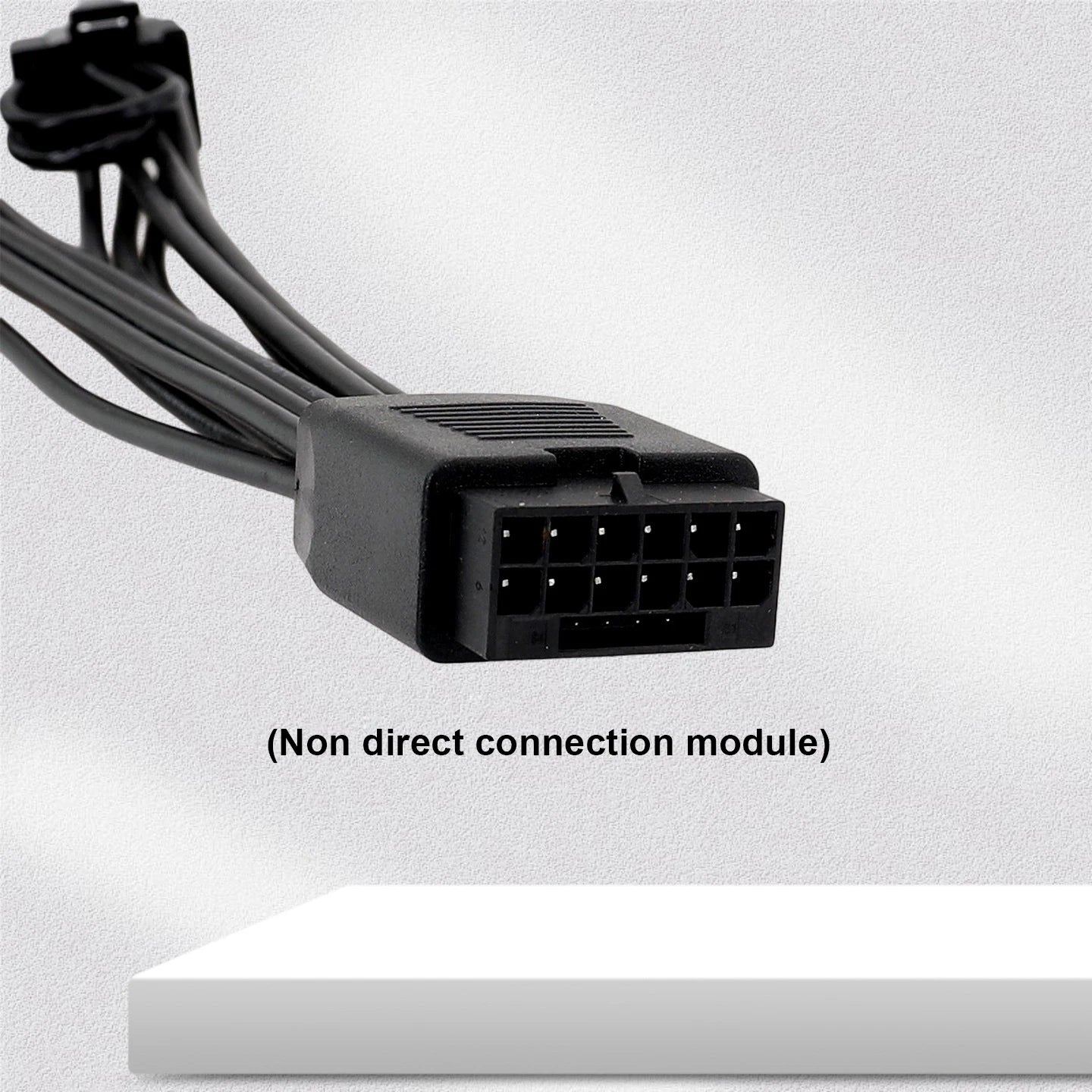RGEEK – câble de carte graphique 12VHPWR, 15cm, Double 8 broches à 16 broches (12 + 4 broches), Extension GPU, câble adaptateur de répartiteur de puissance pour PC de bureau