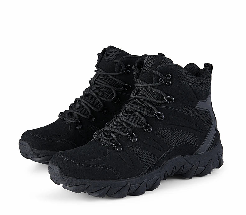 Tactiques améliorées bottes d'entraînement de Combat mâle en plein air Camping Anti-usure réponse rapide chaussures de randonnée pêche chasse baskets hommes